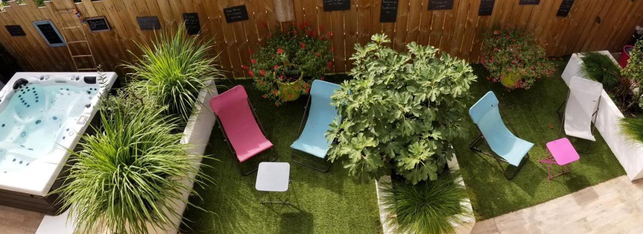 Chambre Chez L'Habitant Avec Spa Et Petit-Dejeuner En Lisiere De Foret Le Teich Luaran gambar