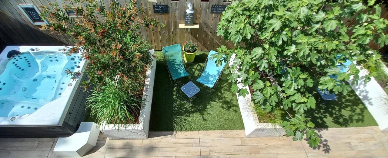 Chambre Chez L'Habitant Avec Spa Et Petit-Dejeuner En Lisiere De Foret Le Teich Luaran gambar